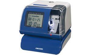 CLOCKING MACHINES - AMANO PIX200 CLOCKING MACHINE